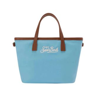 MC2 Saint Barth City Bag - Dames - Tassen - Blauw - Maat: ONE Size Nylon