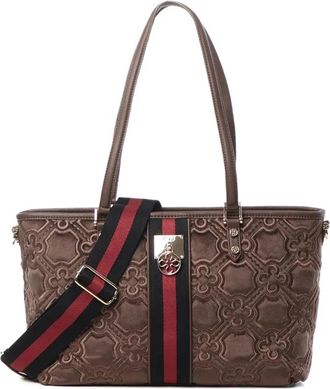 V&deg; 73 Cate Shoulder Bag - Dames - Schoudertassen - Bruin - ONE Size - Polyester - Tassen