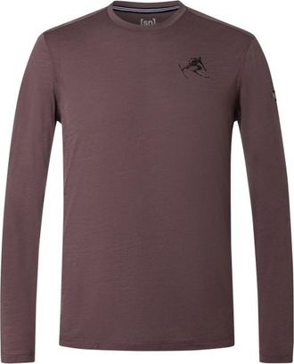super.natural Toni L/S Skiunterw&auml;sche f&uuml;r Herren | lila