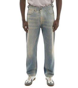 Diesel Blue Regular Mid Rise Jeans