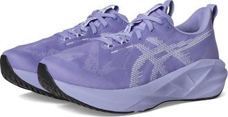 Asics Novablast 5 Womens Running Shoes Bluebell/Lilac Hint : 11.5 B - Medium, Synthetic