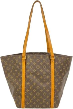 Louis Vuitton Pre-owned Tote Bags, female, Brown, Size: ONE SIZE Pre-owned Sac Shopping Tote