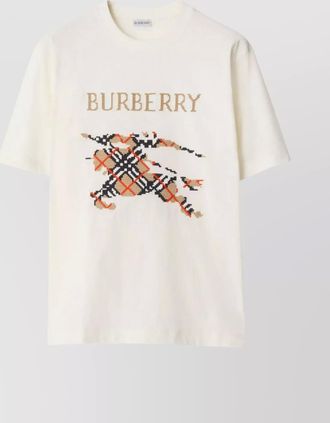 Burberry cotton relaxed-fit logo-print t-shirt