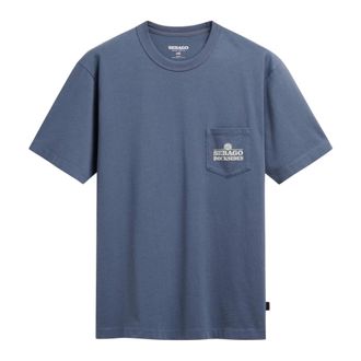 Sebago T-Shirts, male, Blue, Size: 2XL Shoreline T-Shirt