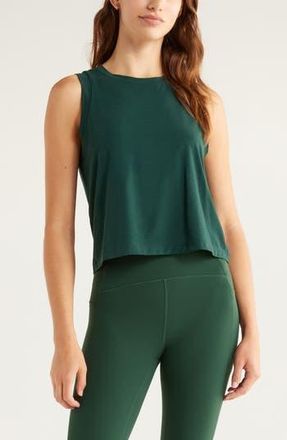 Zella Breathe Active Tank in Green Park at Nordstrom Rack, Size Small