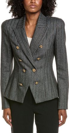 L'agence LAgence Bethany Structured Wool-Blend Blazer