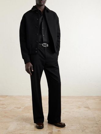Jacquemus Feltro Wool-Felt Bomber Jacket