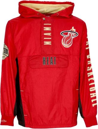 Mitchell & Ness Vintage NBA Team OG 2.0 Windbreaker - Heren - Fitness - Rood - XL - Fitness