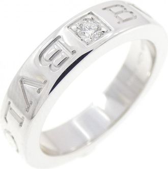 Bulgari White Gold (18K) Band Ring (Pre-Owned)
