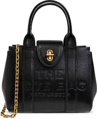 Marc Jacobs The Turnlock Mini Leather Crossbody Tote Bag