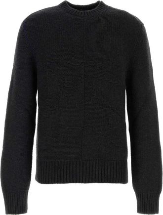 Burberry Black Crewneck Pullover