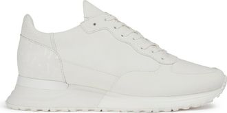 Mallet Footwear Popham Tumbled Sneakers in Triple White at Nordstrom, Size 11