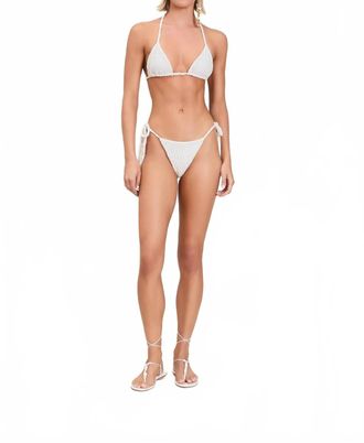 Devon Windsor Rosalee Bikini Bottom In Ecru