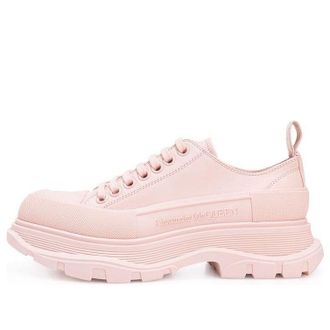 Alexander McQueen (WMNS) Alexander McQueen Tread Slick Lace Up Low Pink 633902WHZ627129