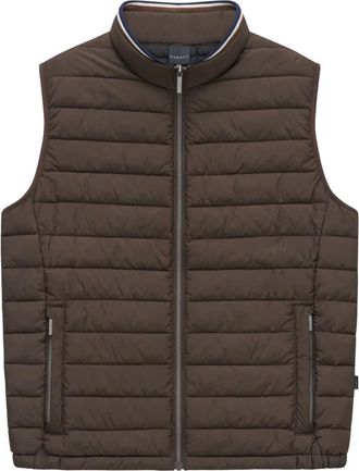 Bugatti Gilet trapuntato - - Jackets - Uomo - Marrone - M