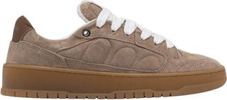 Santha Model 2 Total Suede - Heren - Sneakers - Beige - 43 EU - Su&egrave;de - Schoenen
