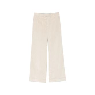 Brunello Cucinelli Corduroy Wide-leg Trousers