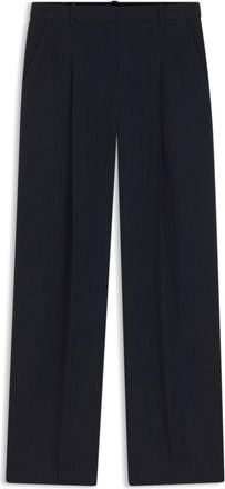 BOSS Regular-fit pants in pinstripe stretch crepe