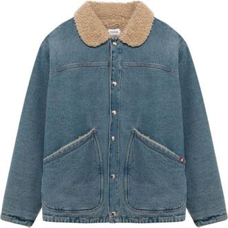 Amish Hombre, Chaquetas, Azul, Talla: M