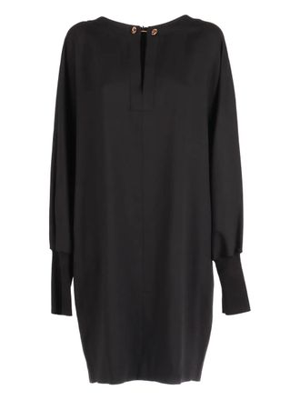 Antonelli chain-detail dress - Zwart