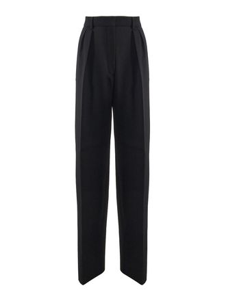 Sportmax Wide trousers in stretch wool
