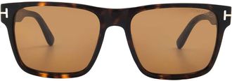Tom Ford Calder Brown Square Mens Sunglasses FT1205 52E 55