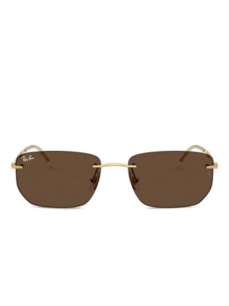 Ray-Ban Occhiali da sole con montatura a giorno - Oro