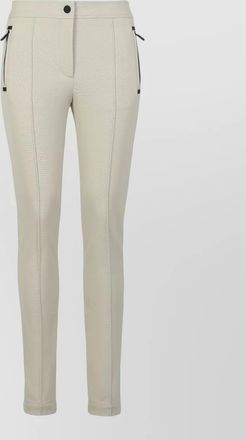 Moncler twill trousers elasticated waistband ski leisure