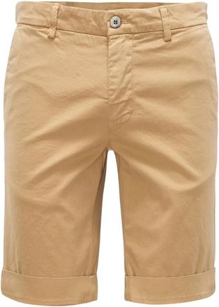 Mason's Stretch katoen beige Bermuda shorts - Heren - Korte Broeken - Beige - XL - Katoen - Korte Broeken