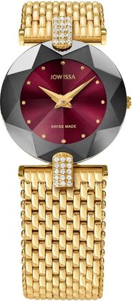 Jowissa Facet Strass - Dames - Accessoires - Geel - Maat: ONE Size