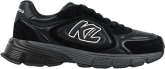 Karl Lagerfeld Orion Sneakers - Heren - Sneakers - Zwart - 40 EU - Leer - Schoenen