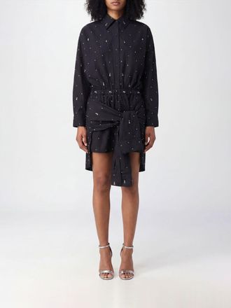 Giuseppe Di Morabito Abito chemisier in cotone con strass