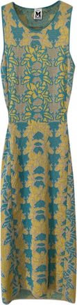 Missoni M Missoni Jacquard Knit Cut-out Back Dress Size S