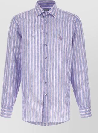 Etro striped linen shirt