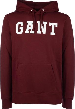 GANT Hoodie - Heren - Hoodies - Rood - S - Hoodies & sweatvesten