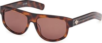 adidas OR0126 52E Womens Sunglasses Tortoiseshell Size 55