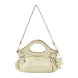 Miss Sixty Tassen, Dames, Wit, ONE Size, Leer, Gedistilleerde Handtas