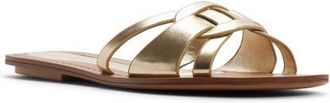 Aldo Rosmary Slide Sandal in Gold at Nordstrom, Size 6.5