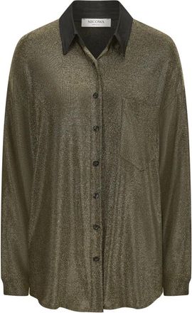 Nicowa Dames, Blouses & Shirts, Groen, Maat: S Jersey