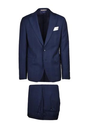 Paoloni Mens Classic Suit - Blue