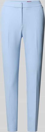 HUGO BOSS Slim Fit Hose mit B&uuml;gelfalten Modell HAGONIA-1 in Hellblau, Gr&ouml;&szlig;e 36