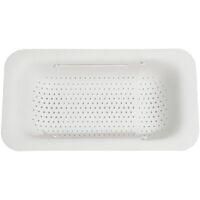 OEM Colador De Cocina Plegable Y Extensible De Silicona Crezuo, Para Usar Sobre El Fregadero, Port&aacute;til Y Ajustable, Para Lavar Frutas, Verduras Y Fideos (