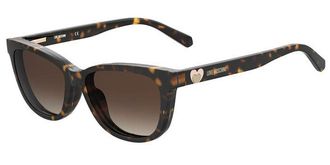 Love Moschino MOL052/CS 086/HA Womens Sunglasses Tortoiseshell Size 53