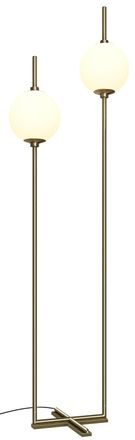 Maytoni Led Stehlampe The Sixth Sence, Messing