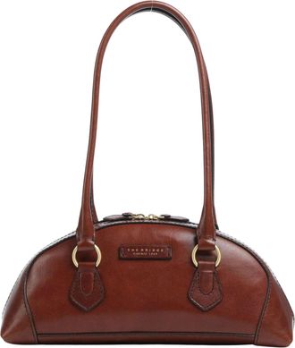 The Bridge Sleek Elongated Handbag In Fine Grain Calf Leather