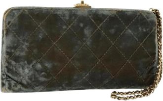 Chanel Pre-owned Metal Clutch - Dames - Vintage Clutch - Groen - ONE Size - Vintage
