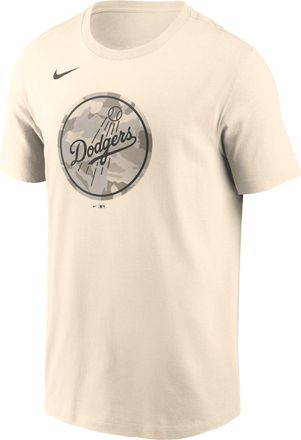 Nike Los Angeles Dodgers Camo Nike Mens MLB T-Shirt in Brown | N19915ALD-40U