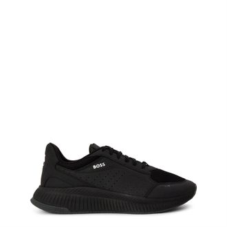 HUGO BOSS Mens Ttnm Evo Chunky Trainers in.Black - Size UK 11