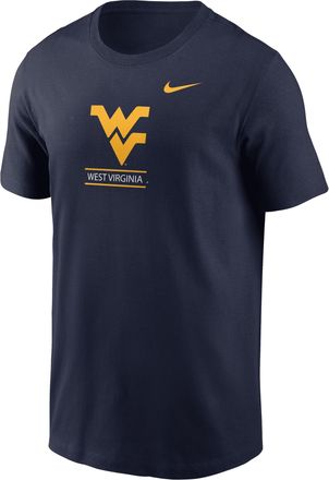 Nike West Virginia Mountaineers Nike Mens College T-Shirt in Blue | N19941SWVN-8V3