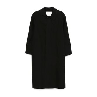 Dunst Single-Breasted Coats, female, Black, Size: L Single-Breasted Coat